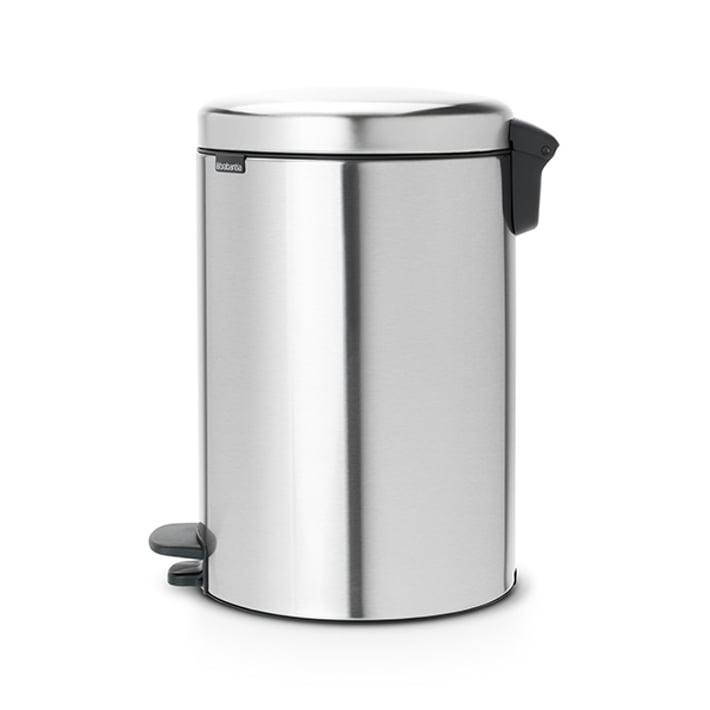 Кош за смет с педал Brabantia NewIcon 20L, Matt Steel Fingerprint Proof