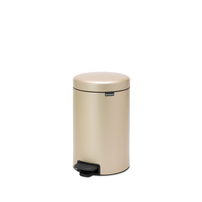 Кош за смет с педал Brabantia NewIcon 12L, Metallic Gold