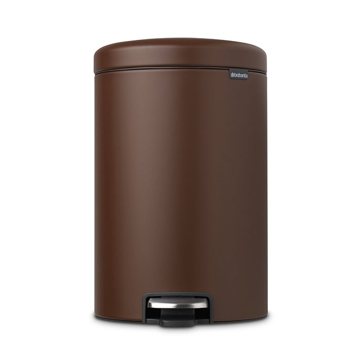 Кош за смет с педал Brabantia NewIcon 20L, Mineral Cosy Brown