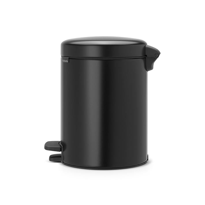 Кош за смет с педал Brabantia NewIcon 5L, Matt Black