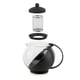 Jug with strainer Muhler MR-8126BJS 1.25L, black
