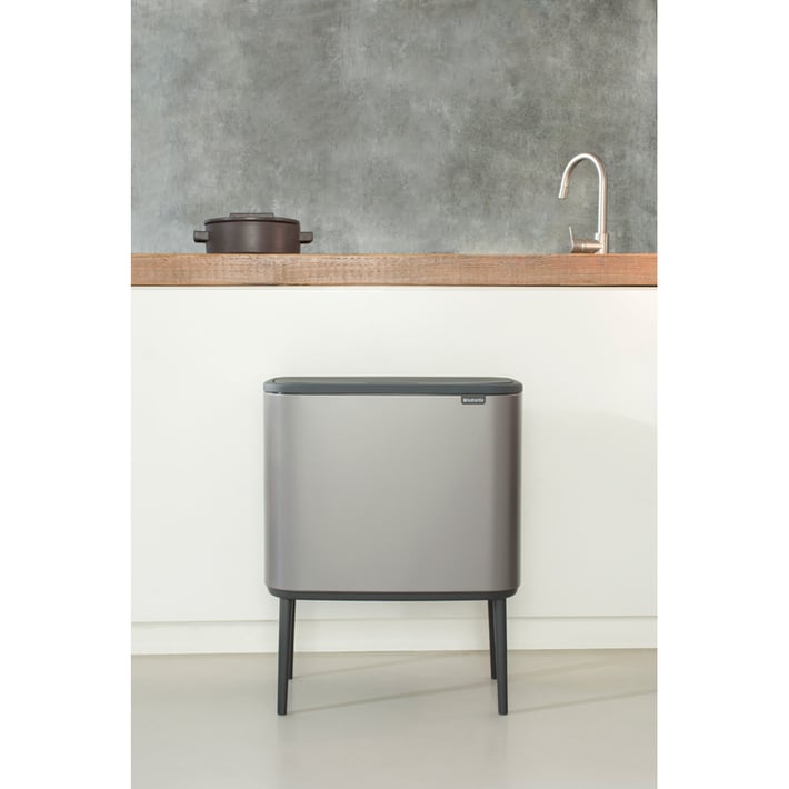 Кош за смет Brabantia Bo Touch 36L, Platinum