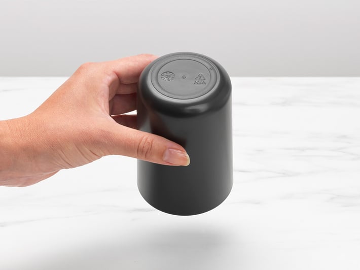 Стойка за четки за зъби Brabantia ReNew Dark Grey