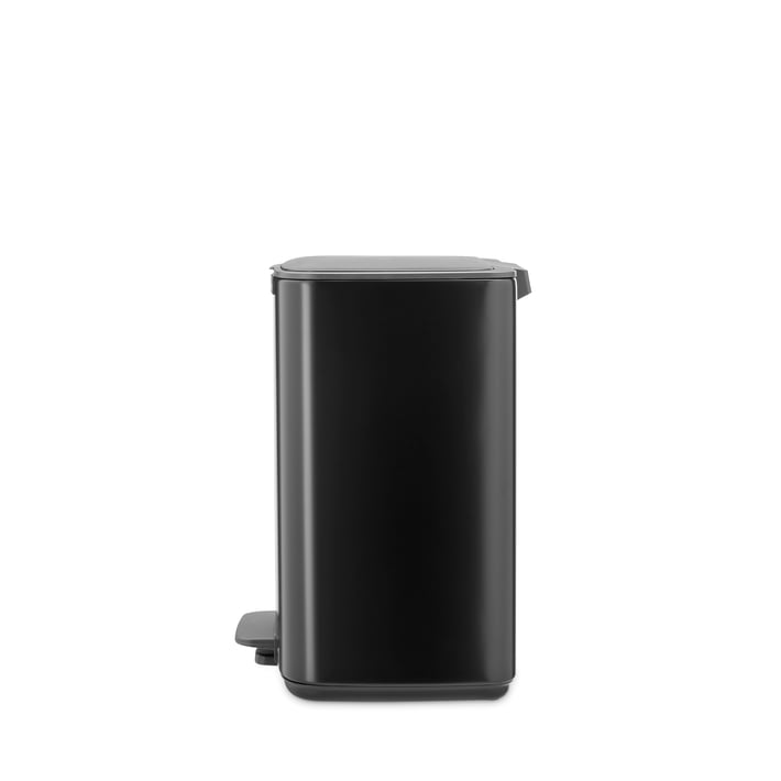 Coș de gunoi Brabantia Bo Pedal 12L, Matt Black