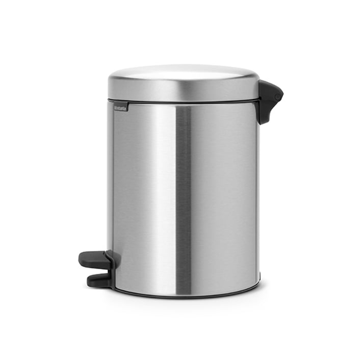 Кош за смет с педал Brabantia NewIcon 5L, Matt Steel