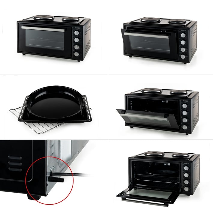 Печка готварска Muhler MC-4522, малка