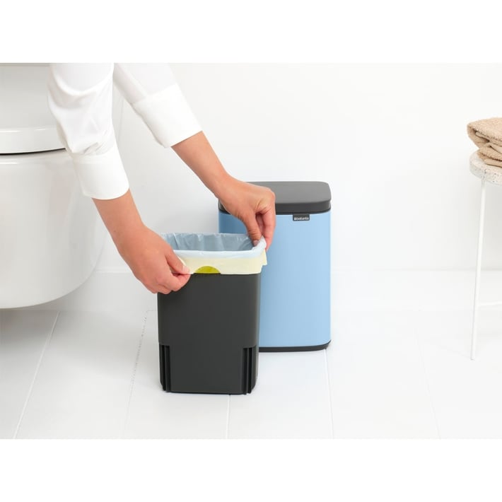 Кош за смет Brabantia Bo Small 4L, Dreamy Blue