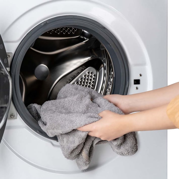 Промо-комплект Инверторна пералня Muhler IWM7140NWA, 7kg + Керамична парна ютия SI-2520C, 2400W