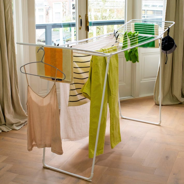 Uscător de rufe Brabantia HangOn Too 22 m, Fresh White