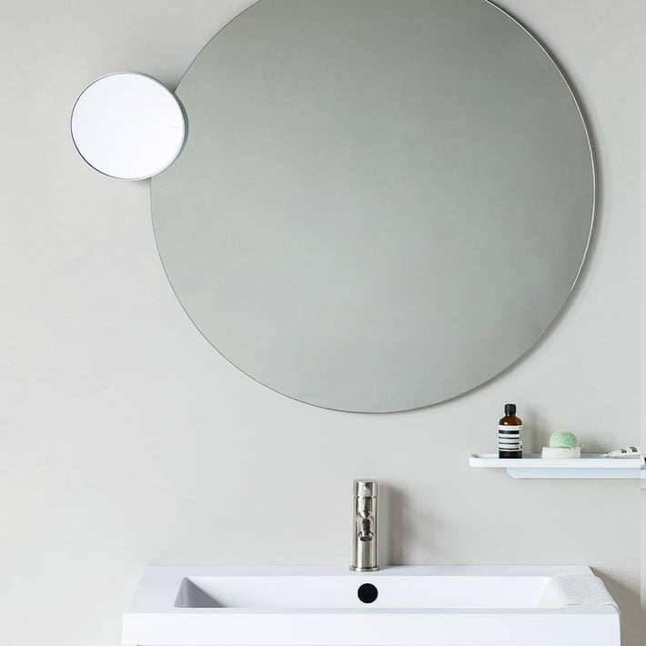 Огледало за стена Brabantia MindSet Mineral Fresh White