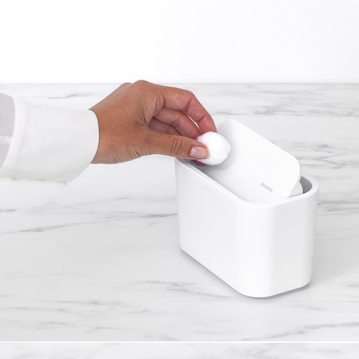 Кошче за отпадъци за баня Brabantia MindSet White