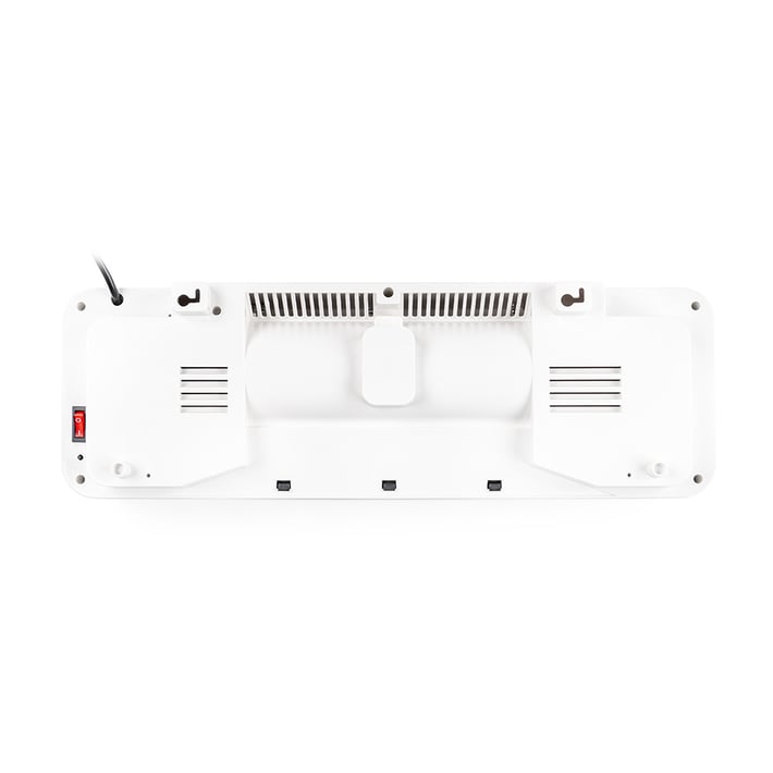 Ceramic heater Muhler MCW-2035, 2000W, wall-mounted, glass panel, LED display, remote control