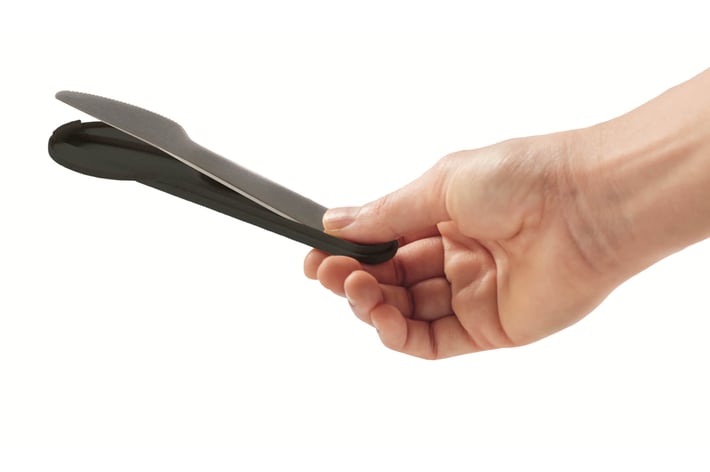 Комплект прибори за хранене Lekue On The Go 3 части с калъф за съхранение