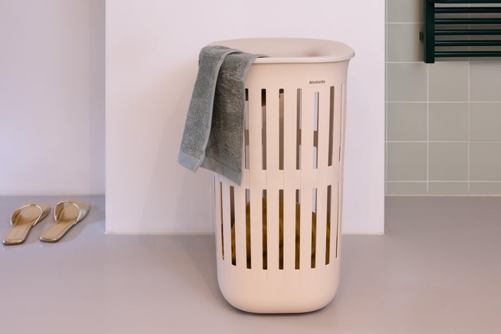 Coș de rufe Brabantia Collect-It, 55L, Soft Beige