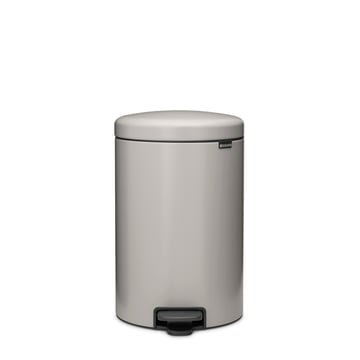 Pedal Waste Bin Brabantia NewIcon 20L, Soft Grey Grey