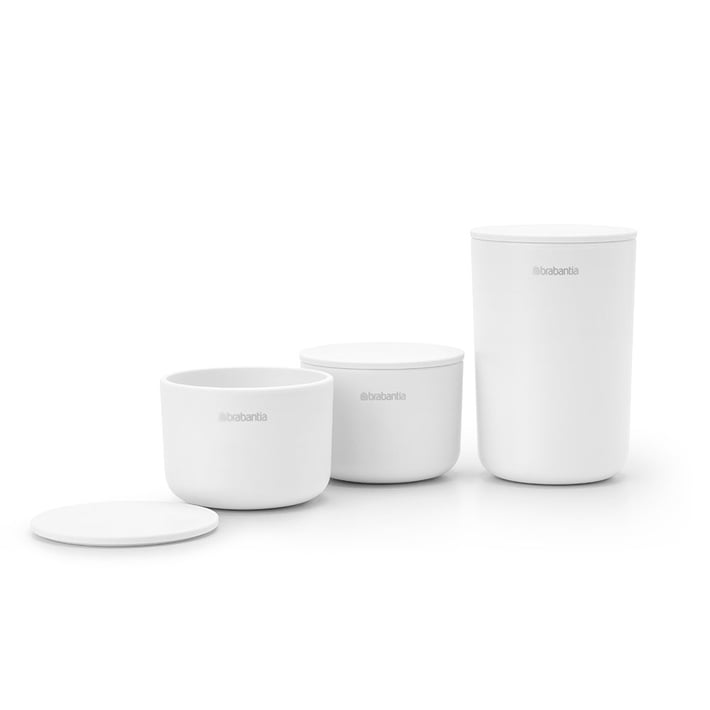 Комплект за съхранение на принадлежности Brabantia ReNew White 3 части