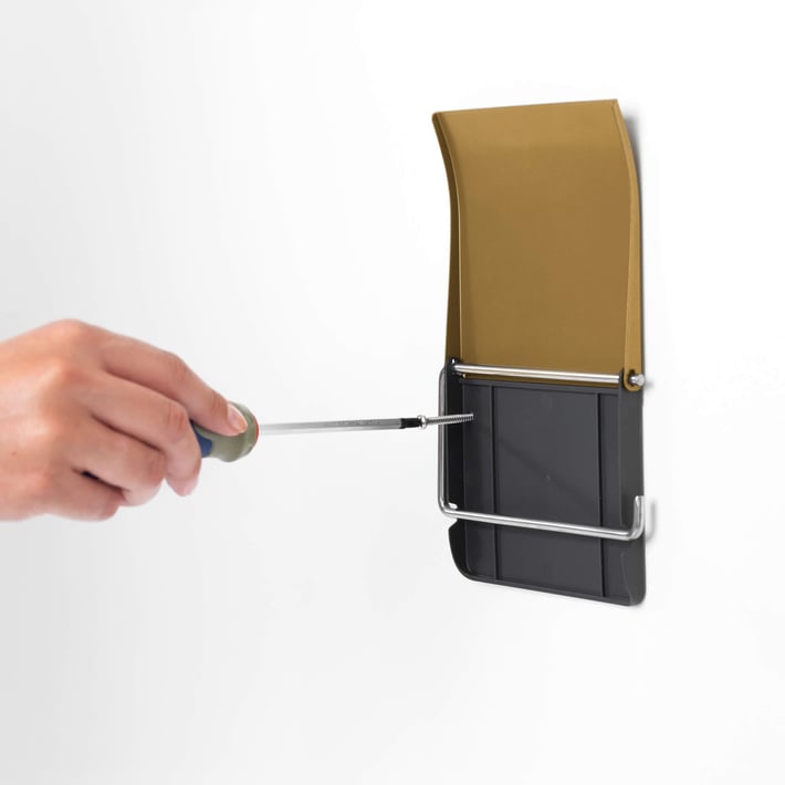 Suport pentru hârtie igienică Brabantia ReNew Warm Gold