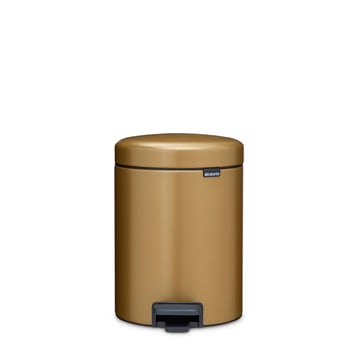 Pedal Waste Bin Brabantia NewIcon 5L, Warm Brass