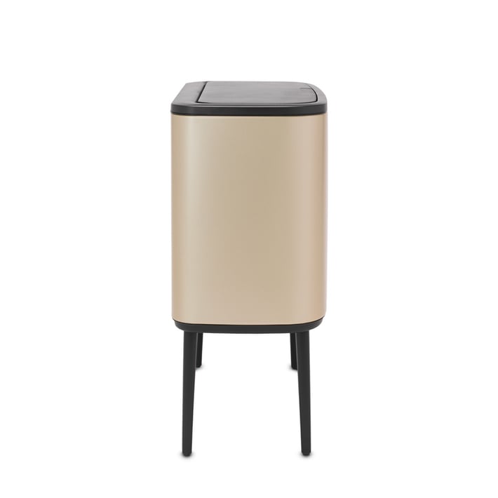 Кош за смет Brabantia Bo Touch 3x11L, Metallic Gold