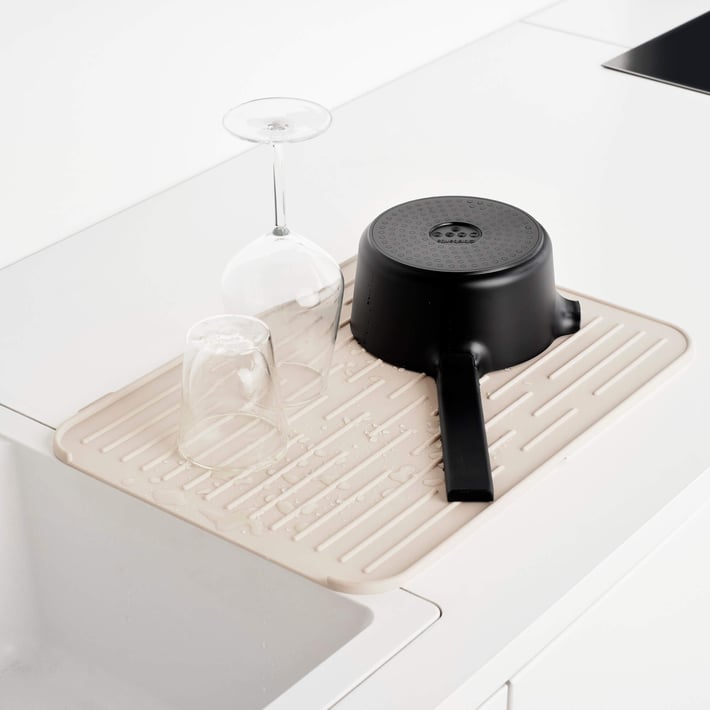 Brabantia Suport de vase din silicon 33x44cm, Soft Beige