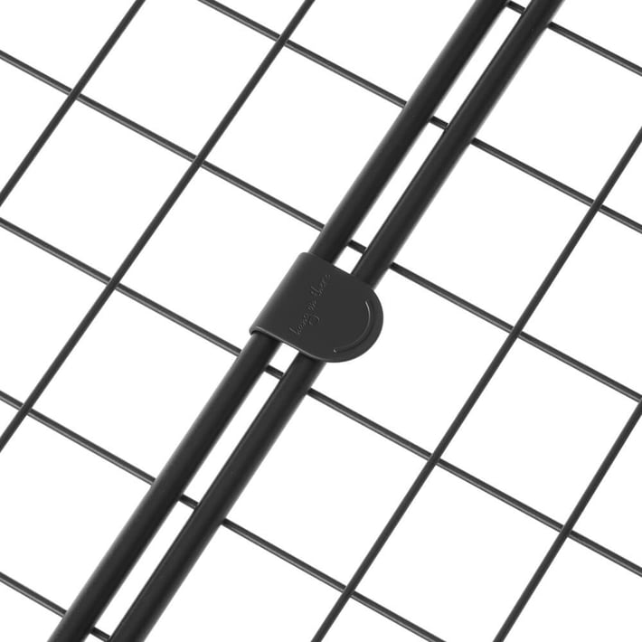 Uscător de rufe Brabantia Hangon Too 18 m, Matt Black