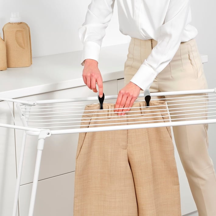 Uscător de rufe Brabantia Hangon Too 18 m, Fresh White