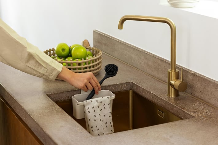 Organizator de chiuvetă Brabantia, Soft Beige