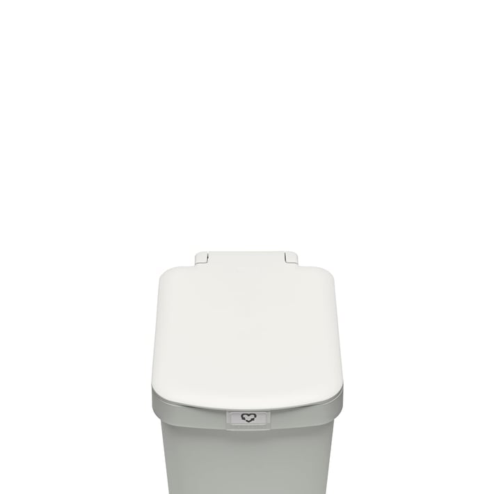 Кош за смет с педал Brabantia StepUp 16L, Light Grey