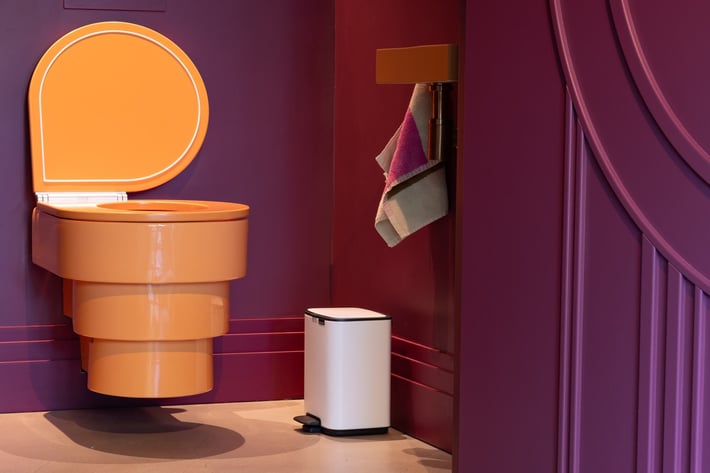 Coș de gunoi Brabantia Bo Pedal 4L, White