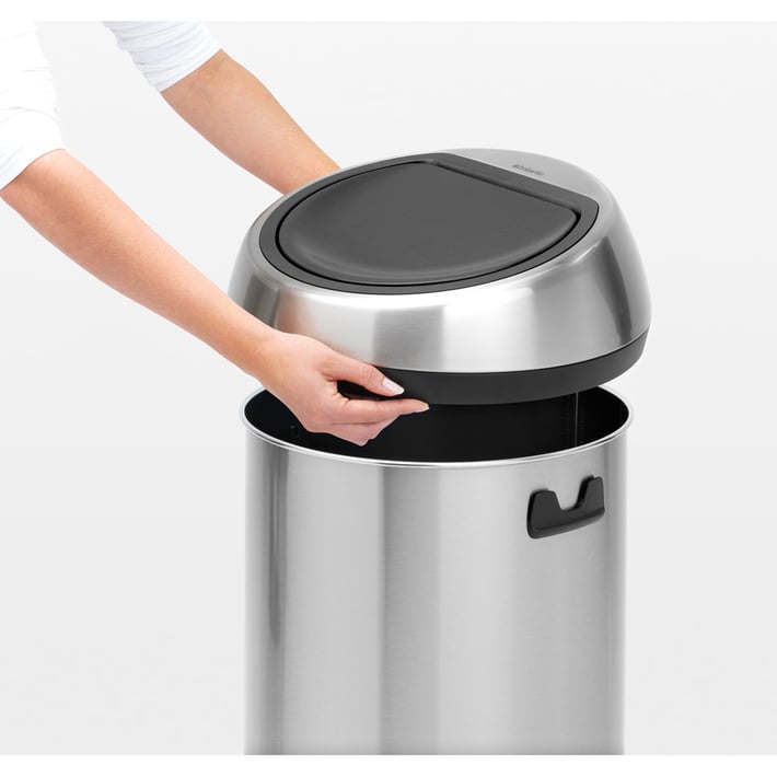 Кош за смет Brabantia Touch Bin 60L, Platinum