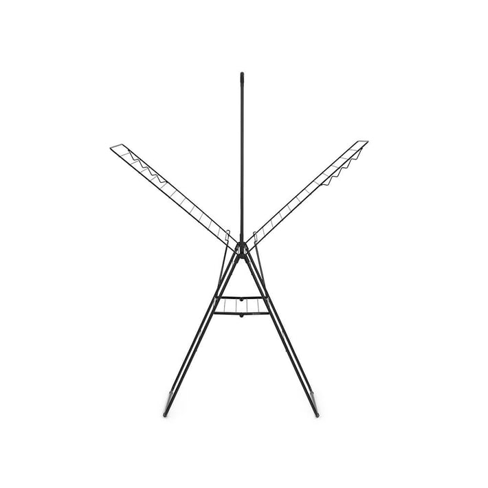 Сушилник за дрехи Brabantia Hangon, 25m, допълнителен прът, Matt Black