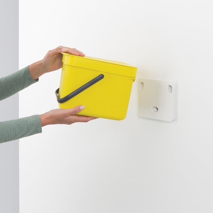 Кош за смет за разделно събиране Brabantia Sort&Go 6L, Dark Grey