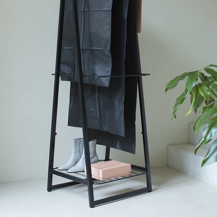 Комплект калъфи за дрехи Brabantia, размер M/L/XL, 60x100/135/150cm, Black 3 броя