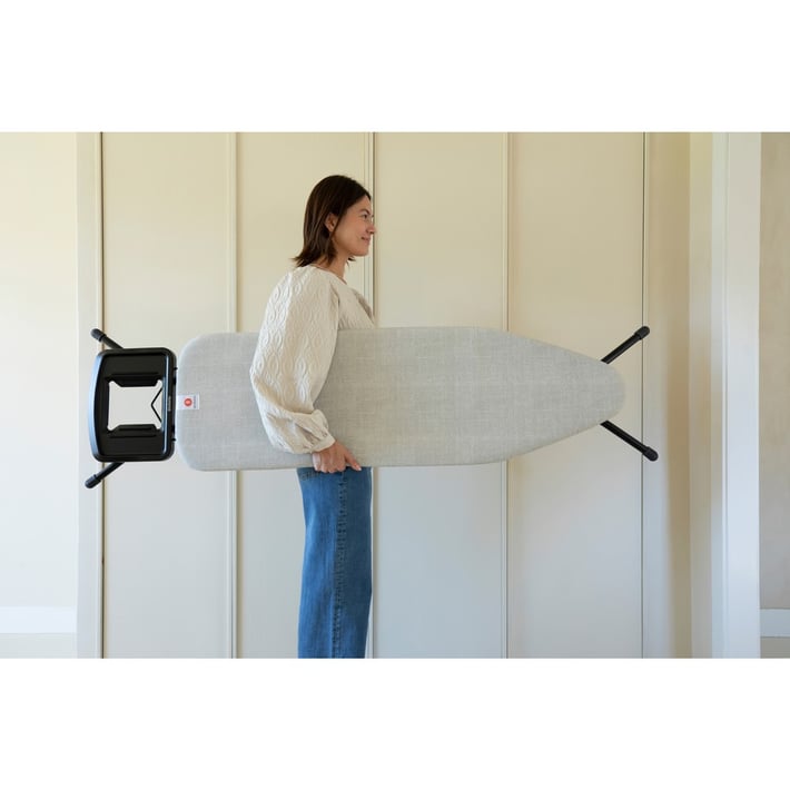 Маса за гладене Brabantia B 124x38cm с масивна поставка за ютия, Denim Grey