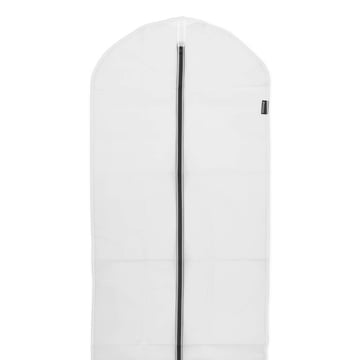 Комплект калъфи за дрехи Brabantia, размер L, 60x135cm, Transparent/Grey 2 броя