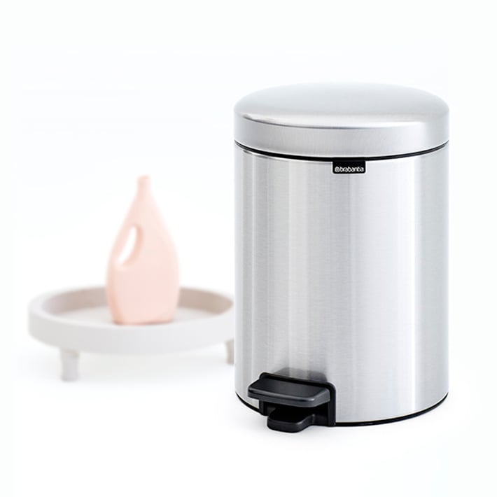 Кош за смет с педал Brabantia NewIcon 5L, Matt Steel
