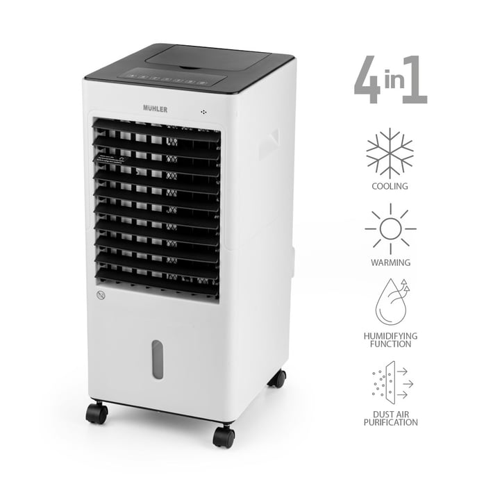 Мобилен охладител и отоплител Muhler MC-6066H, 2000W, LED