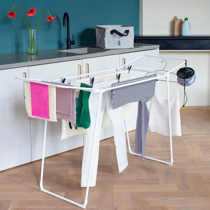 Uscător de rufe Brabantia Hangon Too 18 m, Fresh White