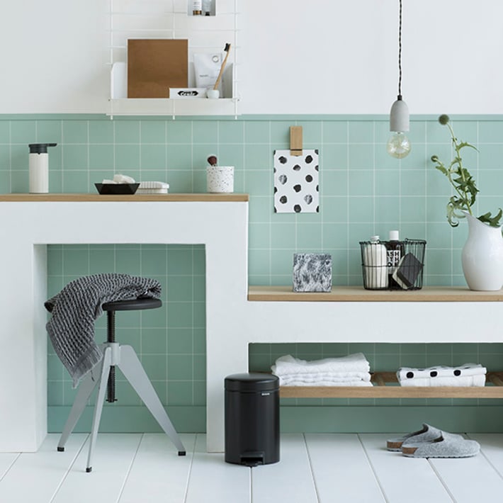 Кош за смет с педал Brabantia NewIcon 3L, Matt Black