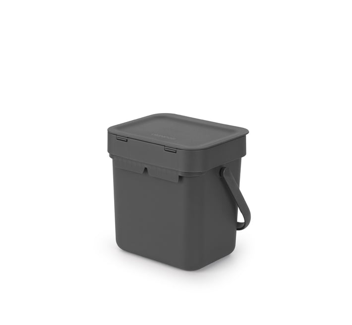 Кош за смет за разделно събиране Brabantia Sort&Go 3L, Grey