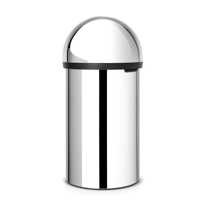 Кош за смет Brabantia Push 60L, Brilliant Steel