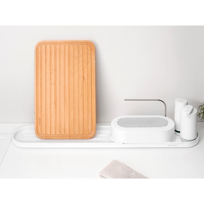 Комплект за мивка Brabantia SinkStyle Mineral Fresh White 4 части