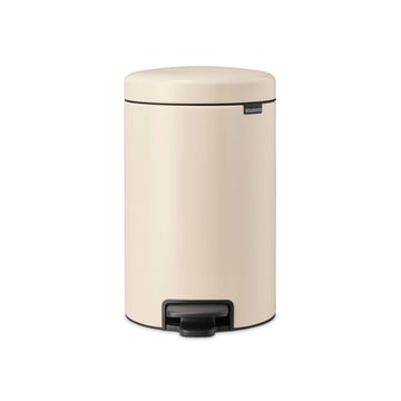 Coș de gunoi cu pedală Brabantia NewIcon 12L, Soft Beige