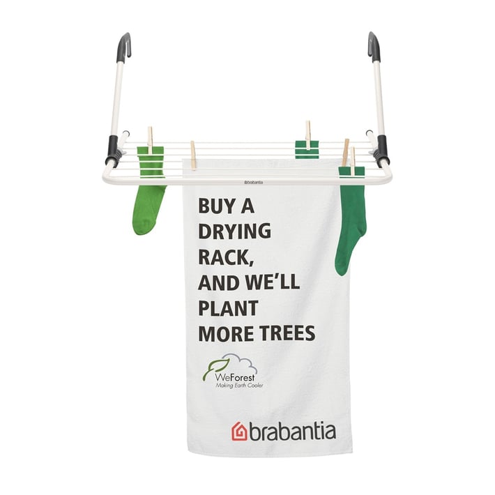 Простор за окачване Brabantia 4.5m, Fresh White