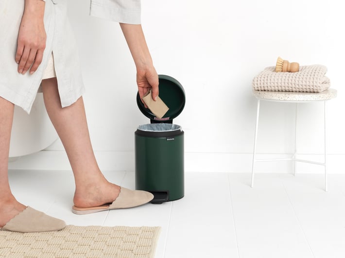 Кош за смет с педал Brabantia NewIcon 3L, Pine Green