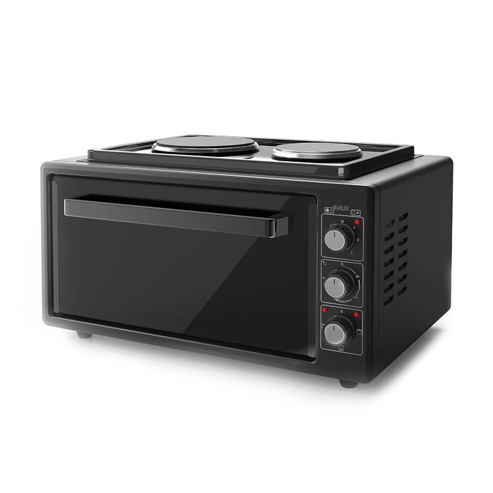 Готварска печка Muhler MC-4222 + комплект съдове за готвене Muhler серия Kara
