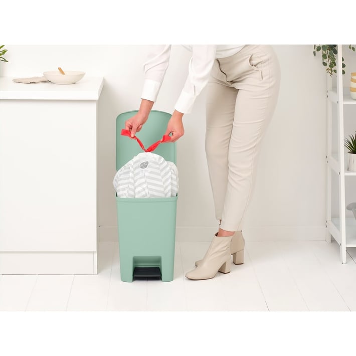 Кош за смет с педал Brabantia StepUp 25L, Jade Green