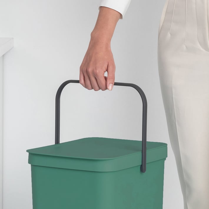 Кош за смет за разделно събиране Brabantia Sort&Go 40L, Fir Green