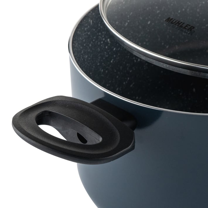 Тенджера дълбока Muhler Nia MR-2245D 22x13cm, 4.5L.
