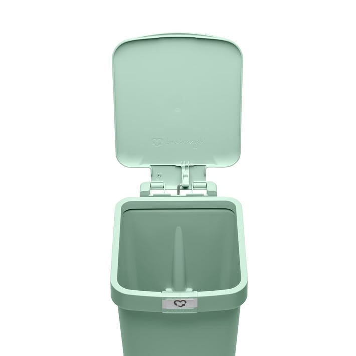 Кош за смет с педал Brabantia StepUp 10L, Jade Green